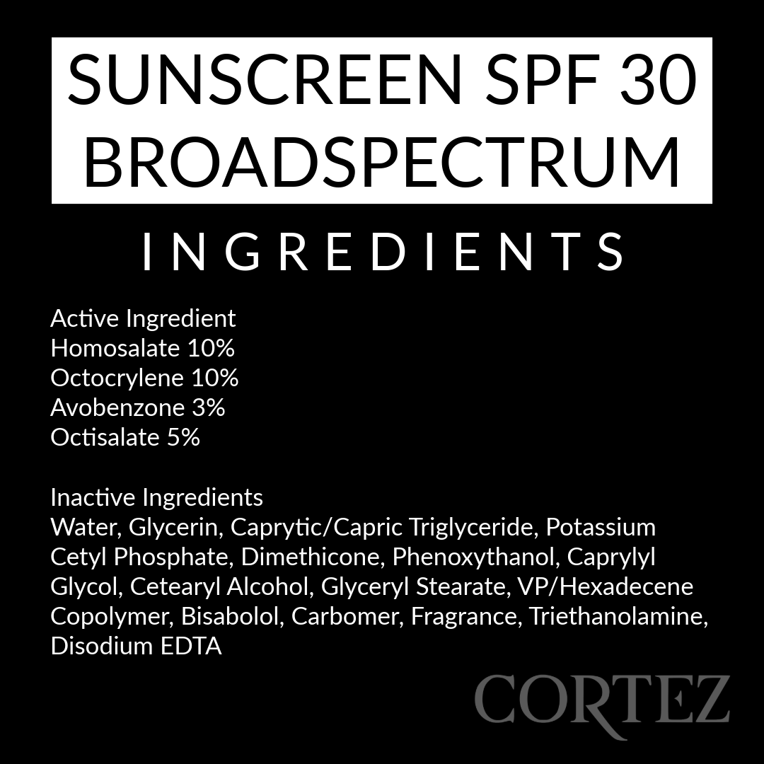 Sunscreen SPF 30